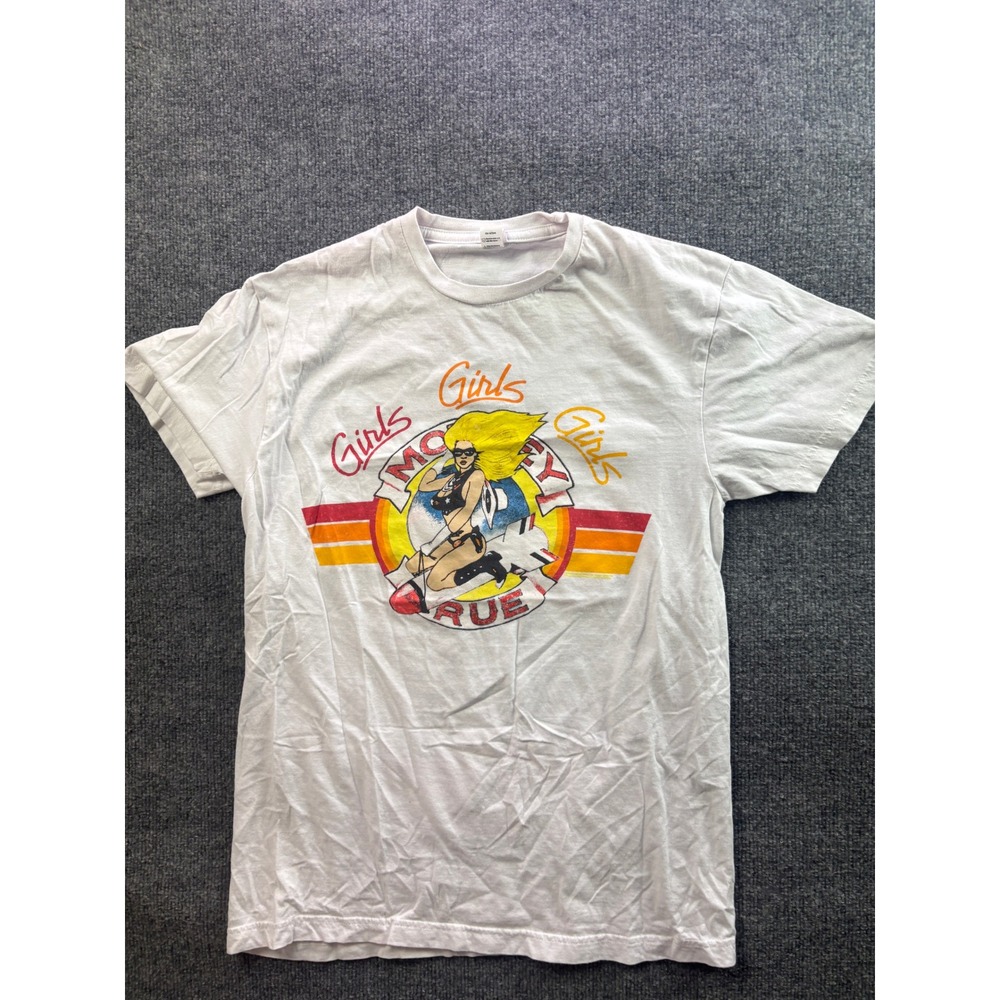 Motley Crue Girls Girls Girls T Shirt Adult M The Stadium Tour 2022 Graphic Tee